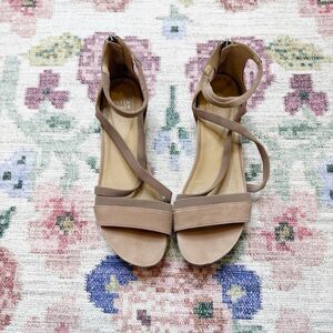 Eileen Fisher Womens Strappy Platform Sandals Size 9 Leather Open Toe Mature